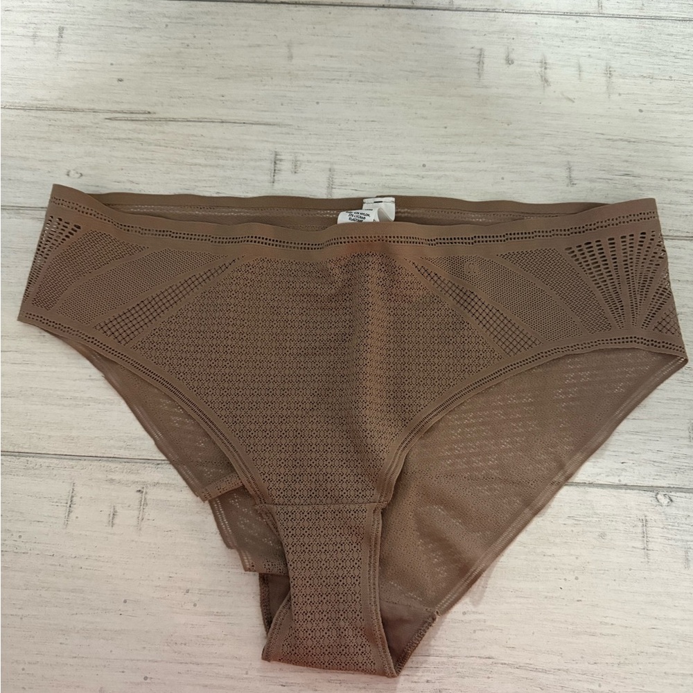 Lululemon Brown Mesh Bikini Panties